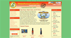 Desktop Screenshot of cajunsauce.com